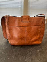 Load image into Gallery viewer, Vintage Fossil Leather Shoulder Bag
