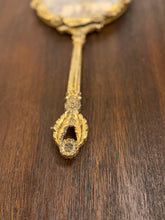 Load image into Gallery viewer, Vintage Gold Hand Mirror Framed Art
