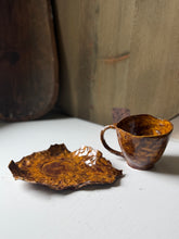 Load image into Gallery viewer, Wabi Sabi Handmade Pottery Cup &amp; Saucer
