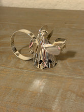 Load image into Gallery viewer, Silver Plated Angel Napkin Holder Set
