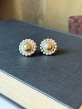 Load image into Gallery viewer, Vintage Sterling Silver Button Earrings
