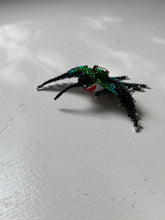 Load image into Gallery viewer, Hand Beaded Hummingbird Brooch
