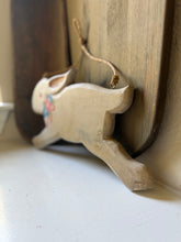 Load image into Gallery viewer, Wooden Hopping Bunny Sign
