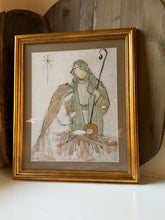 Load image into Gallery viewer, Nativity Scene Framed Art
