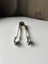 Load image into Gallery viewer, Vintage Hammered Metal Bird Claw Tongs
