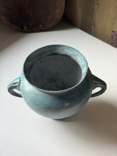 Load image into Gallery viewer, Small Blue Cast Iron Urn
