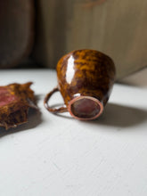 Load image into Gallery viewer, Wabi Sabi Handmade Pottery Cup &amp; Saucer
