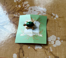 Load image into Gallery viewer, Vintage Turtle Brooch Pin
