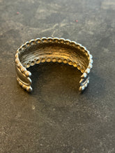 Load image into Gallery viewer, Silver Studded Cuff Bracelet
