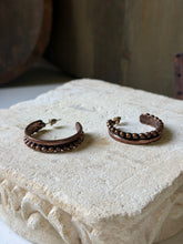 Load image into Gallery viewer, Copper Beaded Earrings
