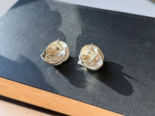Load image into Gallery viewer, Vintage Silver Knot Earrings
