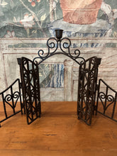 Load image into Gallery viewer, Iron Gate Candle Holder
