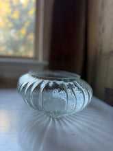 Load image into Gallery viewer, Large Ribbed Glass Bowl
