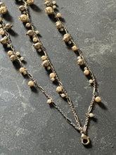 Load image into Gallery viewer, Tabolts Multi Strand Ivory Pearl Necklace
