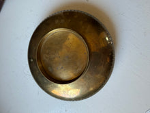 Load image into Gallery viewer, Floral Etched Brass Bowl
