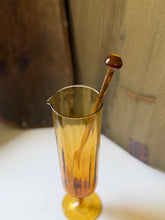 Load image into Gallery viewer, MCM Empoli Amber Cocktail Mixer &amp; Rod

