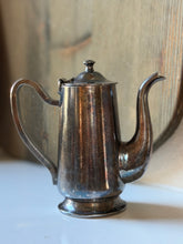 Load image into Gallery viewer, Silver Plate DW Haber &amp; Son Personal Coffee Pot
