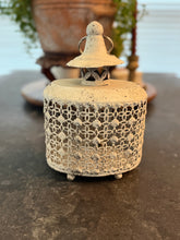 Load image into Gallery viewer, Oval Chippy Candle Lantern
