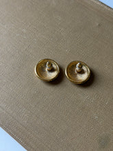 Load image into Gallery viewer, Vintage Monet Button Earrings
