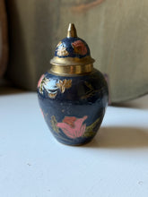 Load image into Gallery viewer, Blue Cloisonne Ginger Urn
