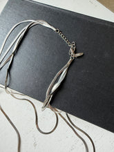 Load image into Gallery viewer, Silver Herringbone Necklace
