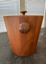 Load image into Gallery viewer, MCM Teak Wood Ice Bucket
