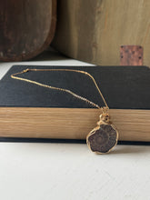 Load image into Gallery viewer, Artisan Wrapped Ammonite Fossil Pendant Necklace
