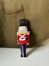 Load image into Gallery viewer, Handmade Zardozi Embroidered Nutcracker Ornament
