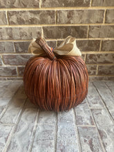 Load image into Gallery viewer, Brown Wicker Pumpkin
