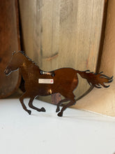 Load image into Gallery viewer, Metal Running Horse Wall Piece
