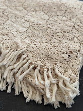 Load image into Gallery viewer, Large Handmade Crocheted Table Cloth &amp; Bed Cover
