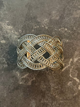 Load image into Gallery viewer, Artisan Silver Braided Cuff
