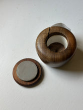Load image into Gallery viewer, Myrtle wood Stamp Dispenser
