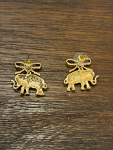 Load image into Gallery viewer, Elephant Bow Earrings
