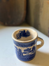 Load image into Gallery viewer, Vintage Blue Willow Ironstone Mug
