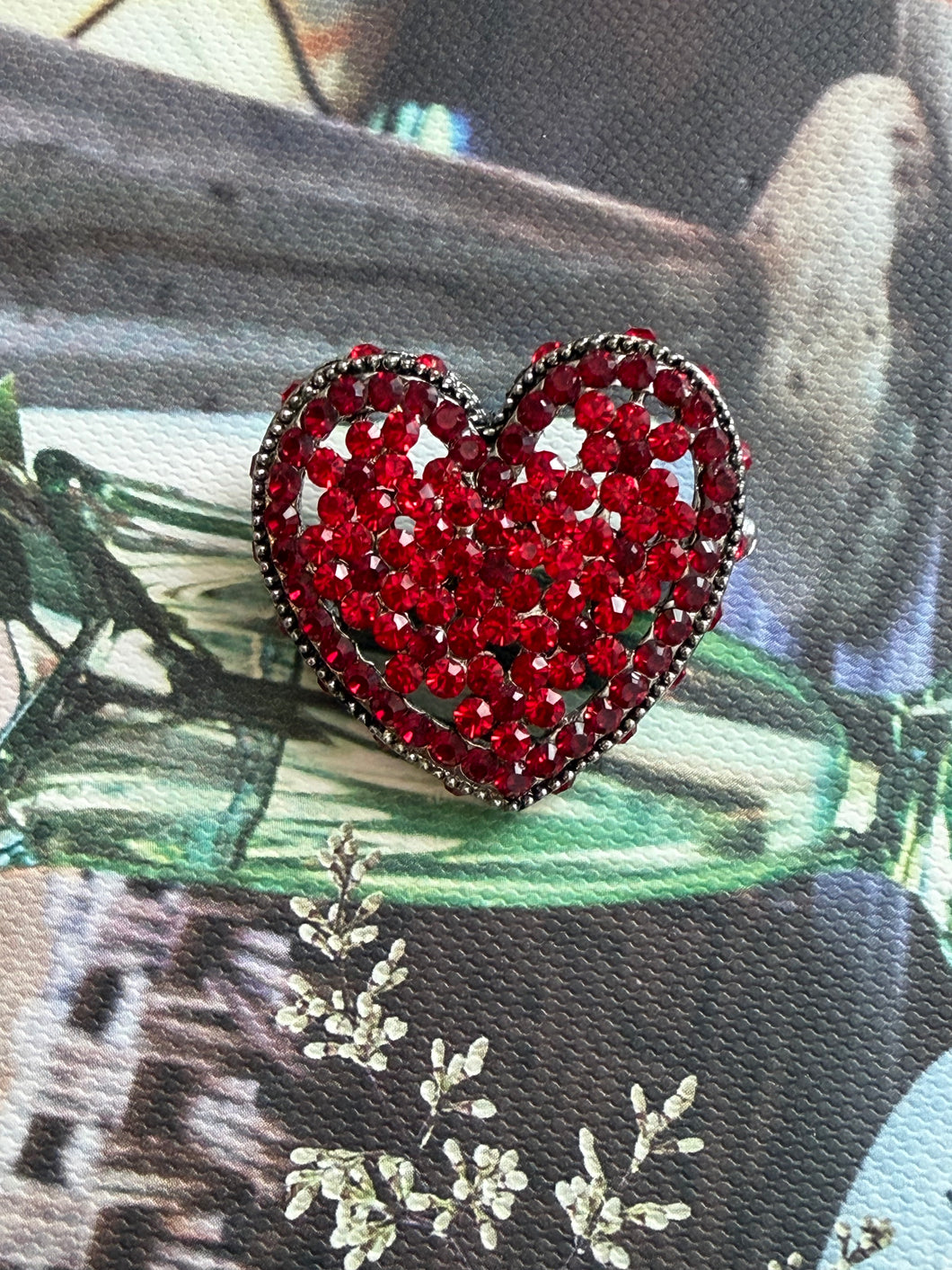 Heart Brooch Pin