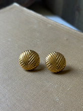 Load image into Gallery viewer, Vintage Monet Button Earrings
