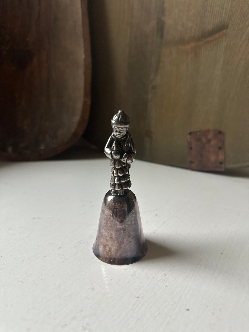 Silverplated First Edition Reed & Barton Christmas Bell