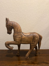 Load image into Gallery viewer, Handcarved Wooden Horse
