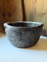 Load image into Gallery viewer, Vintage Black Kundi Stone Bowl
