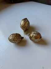 Load image into Gallery viewer, Mercury Glass Walnut Ornament
