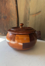 Load image into Gallery viewer, Wooden Lidded Bowl
