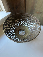 Load image into Gallery viewer, Ornate Brass Bowl Pedestal
