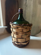Load image into Gallery viewer, Vintage Green Demijohn
