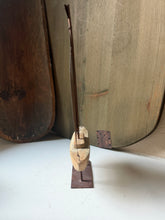 Load image into Gallery viewer, Vintage Brass &amp; Wood Sail Boat
