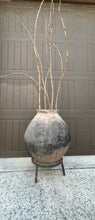 Load image into Gallery viewer, Large Terra Cotta Vessel on Stand
