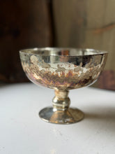 Load image into Gallery viewer, Small Mercury Glass Pedestal
