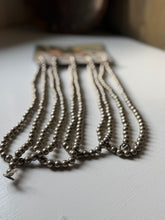 Load image into Gallery viewer, Aged Silver Bead Garland
