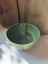 Load image into Gallery viewer, Green Ceramic Acorn &amp; Leaf Bowl

