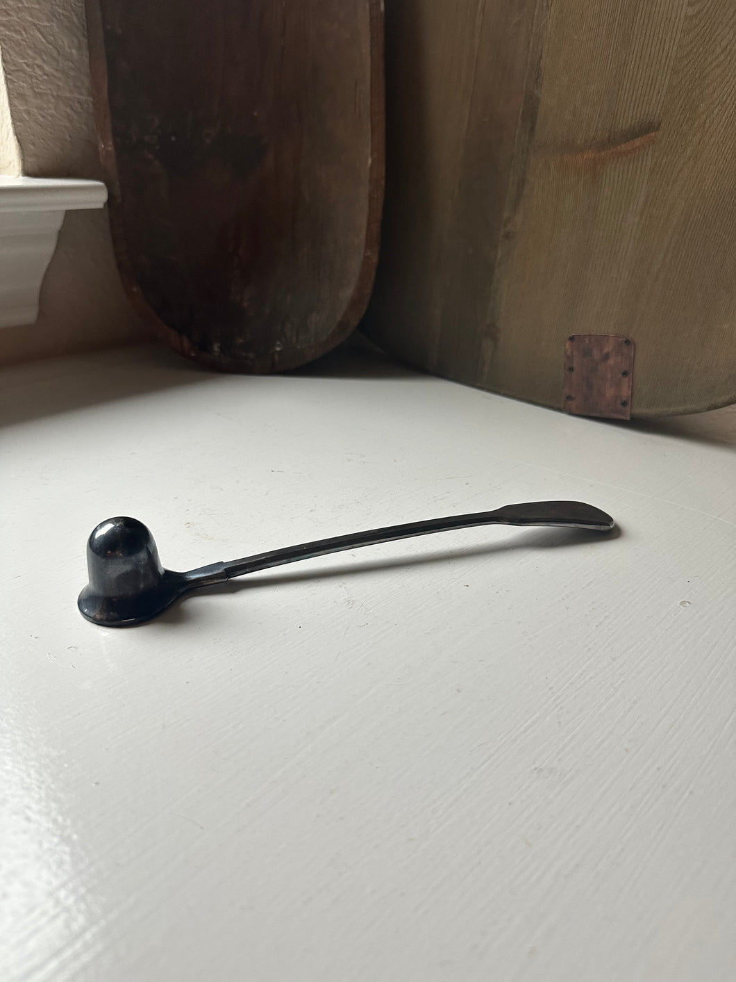 Silverplated Candle Snuffer